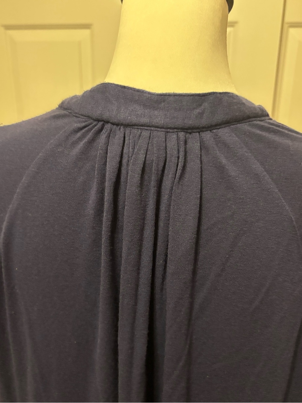 Knox Rose Navy Embroidered Peasant Tunic - Picture 8 of 11